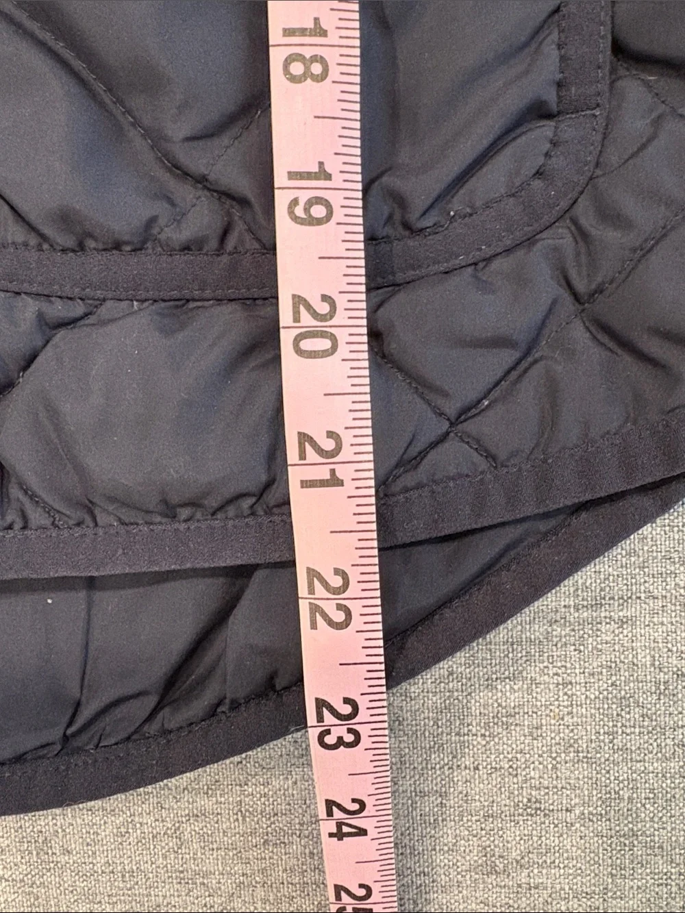 J. Crew Down Quilted Navy Puffer Vest